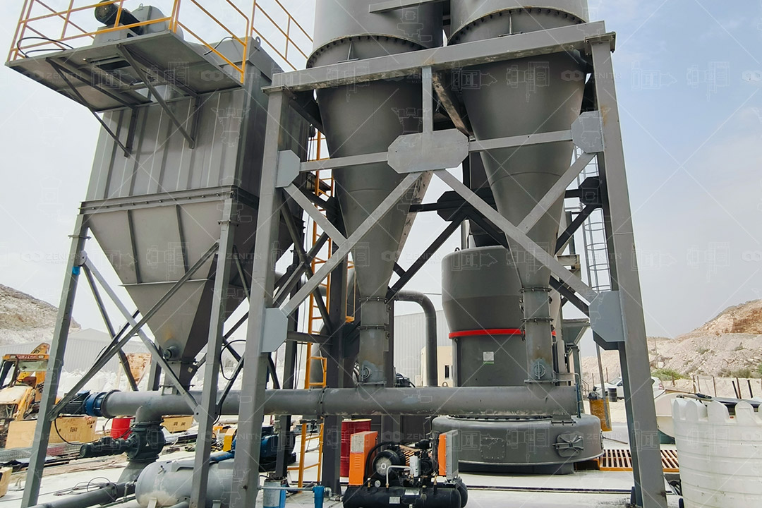 Diagram of LM-Y Vertical Pre-grinding Roller Mill for cement clinker